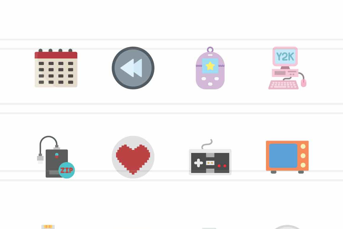 25 Retro Tech Nostalgia Icons, an Icon by IconBunny (Photo 2 of 2)