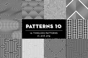 PATTERNS 10: 10 Geometric Patterns