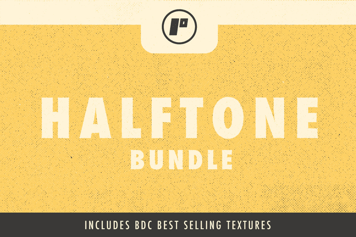 BDC Halftone Bundle, a Texture Graphic by BRNK (Photo 1 of 6)