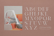 Delluna | Ligature Serif Family, a Serif Font by Krismagraph (Thumbnail 8 of 14)