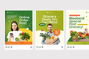Grocery Market - Instagram Post, a Social Media Template by Izdihaar_Studio (Thumbnail 2 of 4)