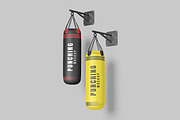 Punching Bag Mockup, a Mockup by NyakBiett (Thumbnail 4 of 5)