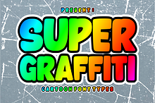 Super Graffiti- Playful Cartoon Font