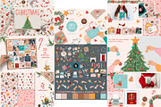 BIG Christmas BUNDLE, an Animal Illustration by Mio Buono (Thumbnail 11 of 25)