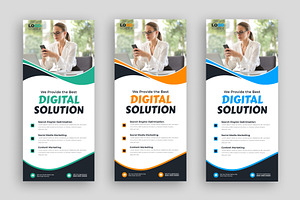 Business Rack Card or DL Flyer, a Flyer Template by nandinigraphics