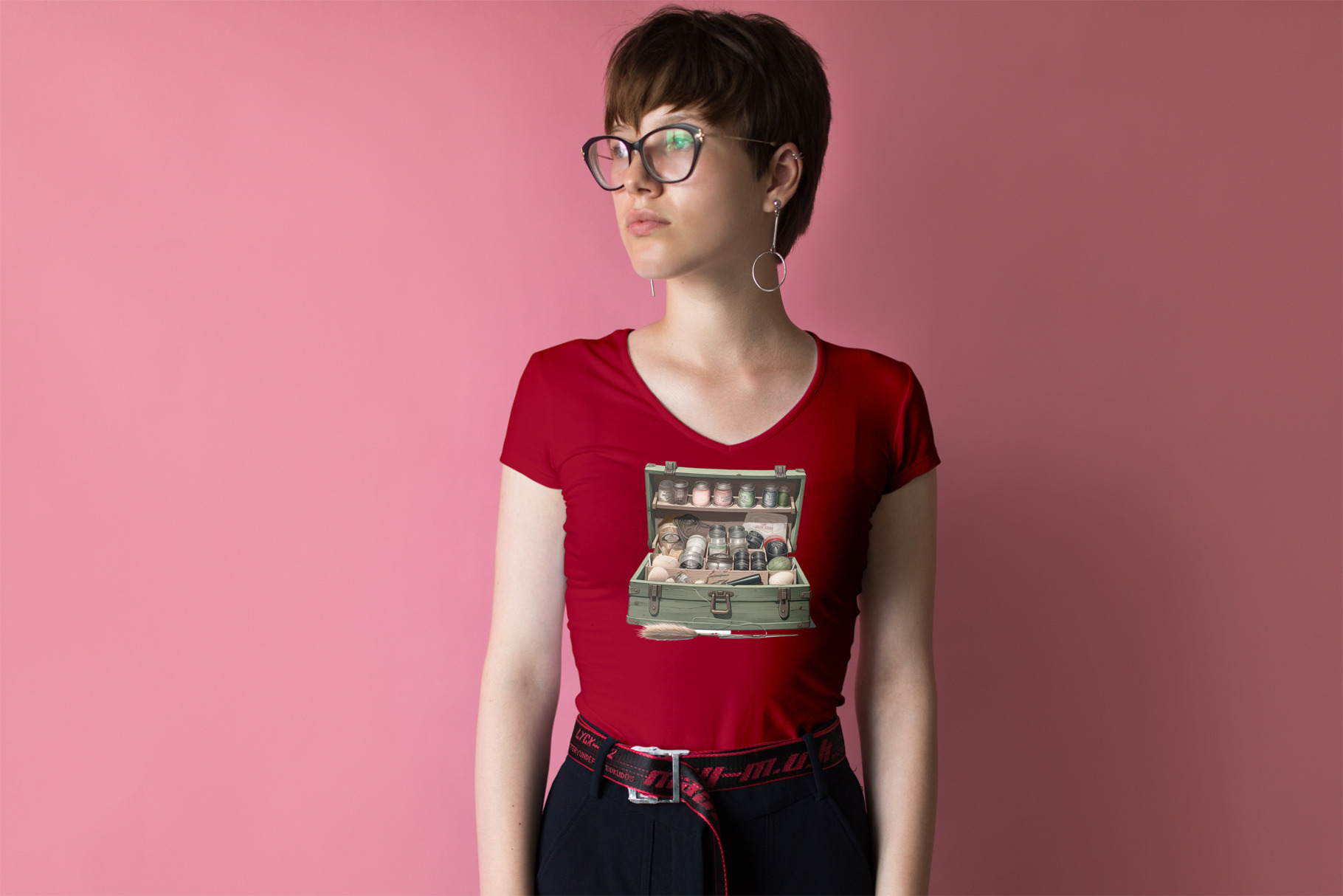 T-Shirt Design Showcase PSD 
