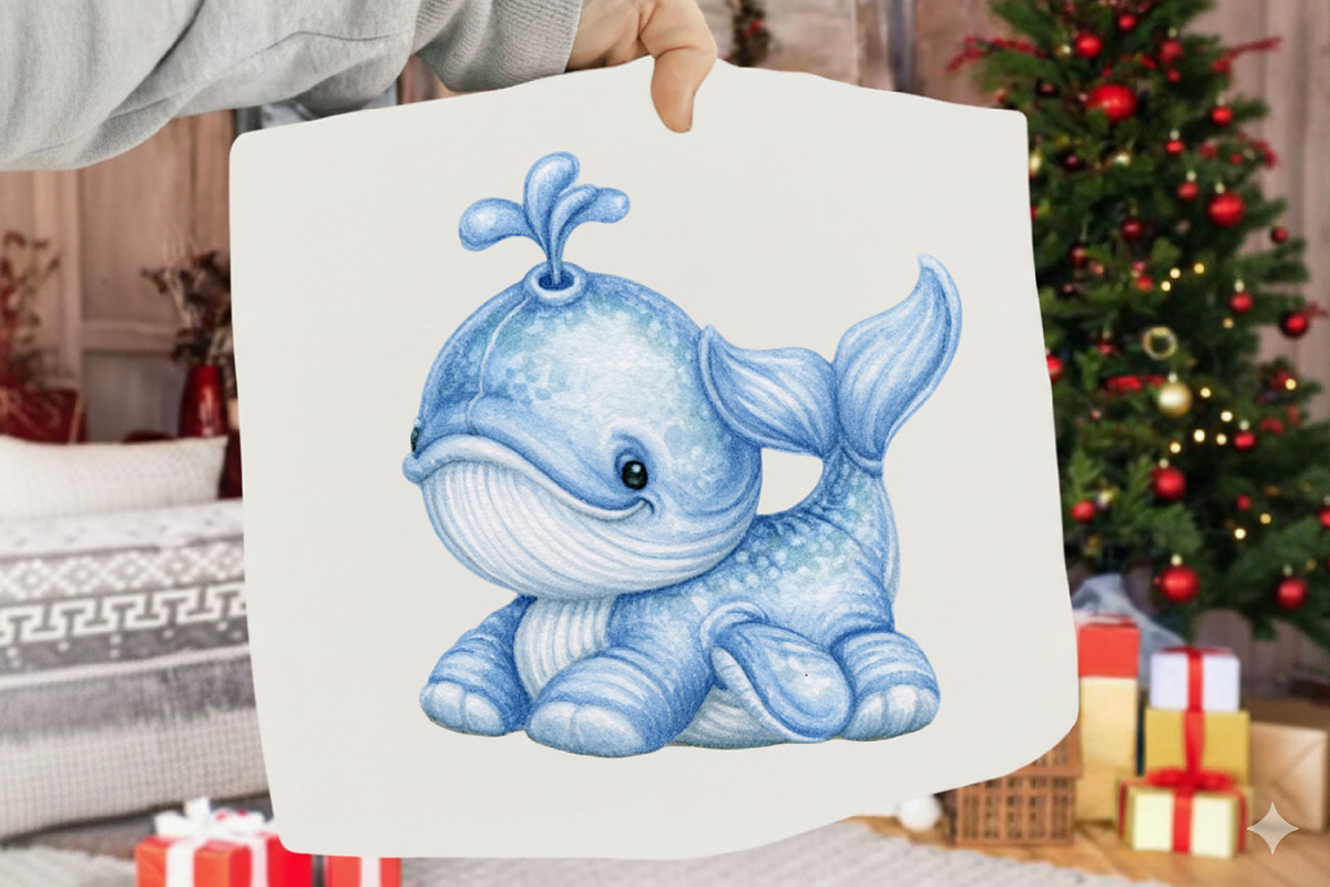 Watercolor Sea Animals Clipart, a Seasonal Illustration by SVGArt (Photo 2 of 5)