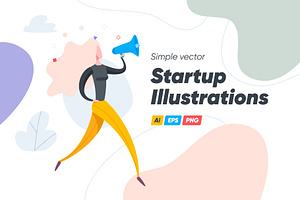 Startup illustrations, an Illustration by kavoon