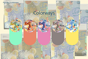 FRESHLY SEASONAL, a Pattern Graphic by rumacorakstudio (Thumbnail 2 of 6)
