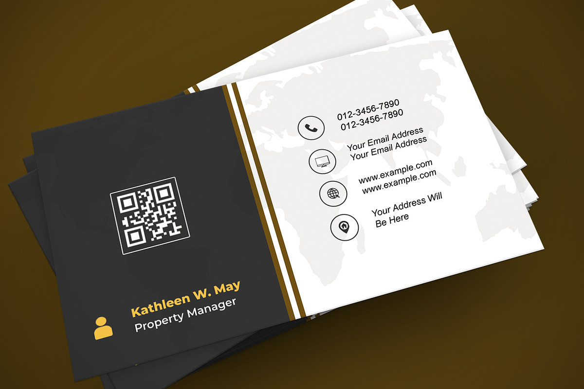Minimalist Business Card PSD preview 6