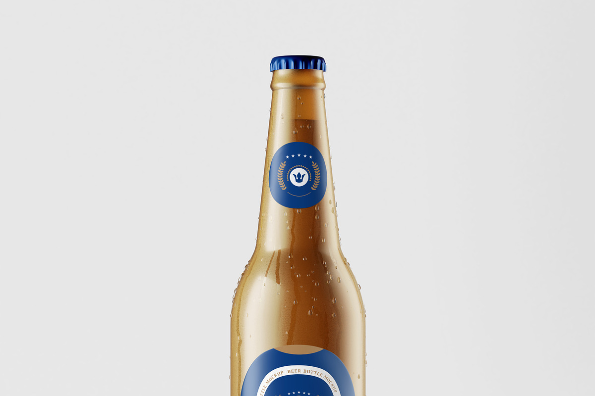 Realistic Beer Bottle Mock-up, a Print Template by Propex (Photo 15 of 19)