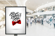 Happy Father`s Day, a Poster Template by Anna's Lettering (Thumbnail 2 of 3)