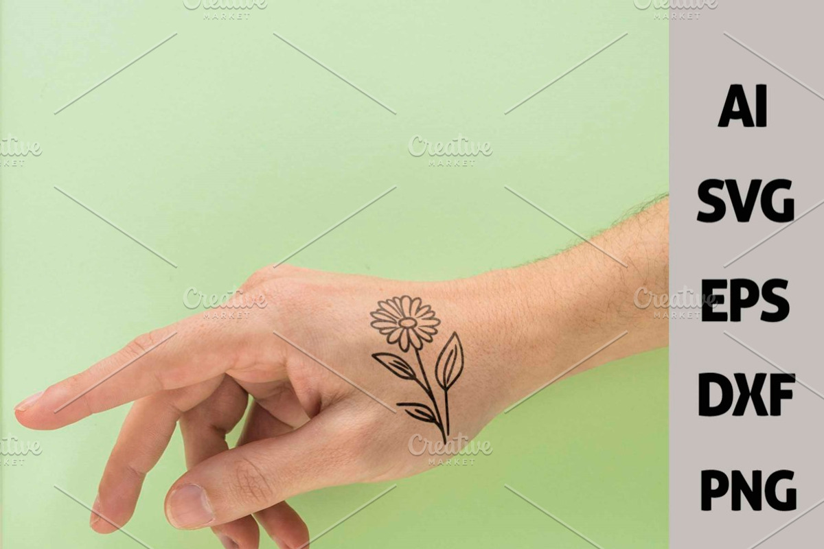Calendula Flowers SVG Flower Bouquet, a Decorative Illustration by ARTify Illustrations (Photo 7 of 10)