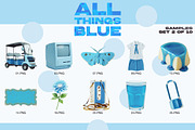 ALL THINGS BLUE: 250 PNG Elements, an Object Graphic by Megan Aili Designs (Thumbnail 4 of 16)