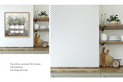 COUNTRY KITCHEN Wall&Frame Mockups, a Print Template by MyHomeMockups (Thumbnail 4 of 7)