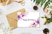 Adorabile Floral Watercolor Bouquet, an Illustration by MariaScaroniAtelier (Thumbnail 2 of 3)