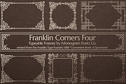MFC Franklin Corners Four, a Symbol Font by Monogram Fonts Co. (Thumbnail 1 of 7)