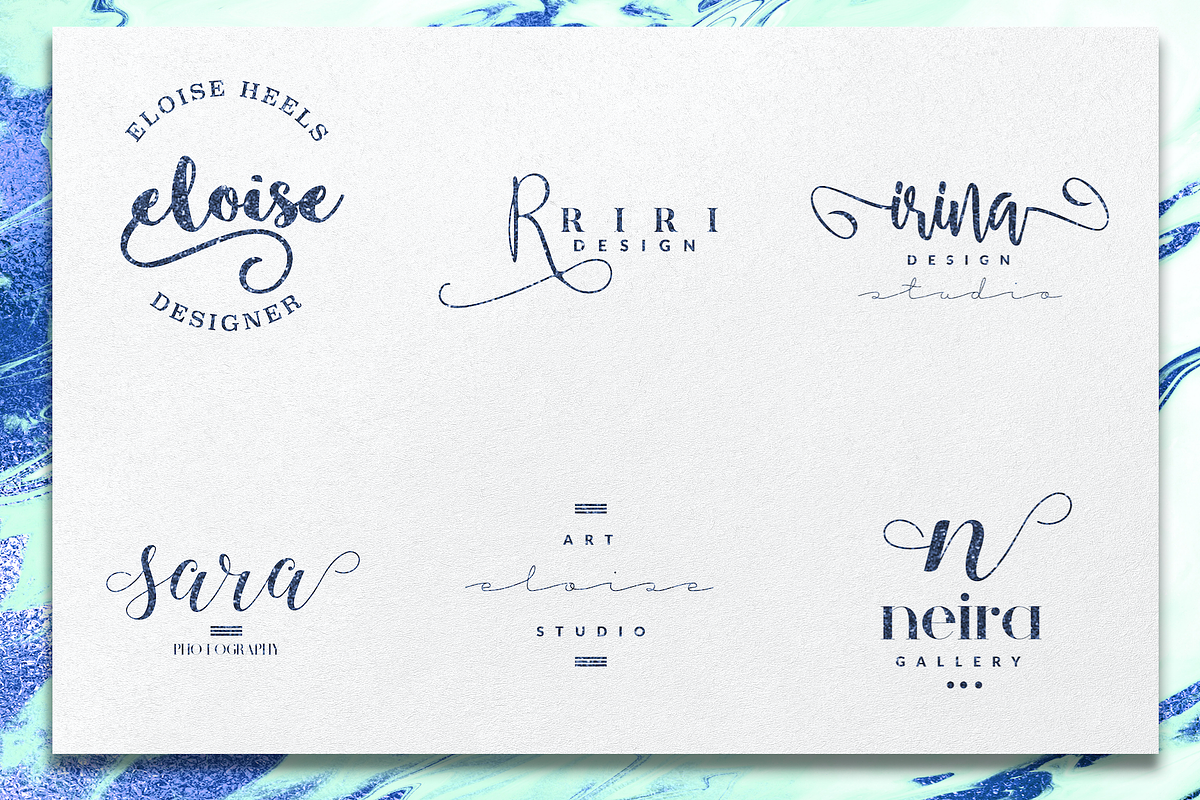 Ichic Premade Logo Templates Pack, a Branding & Logo Template by IsikChic (Photo 21 of 23)