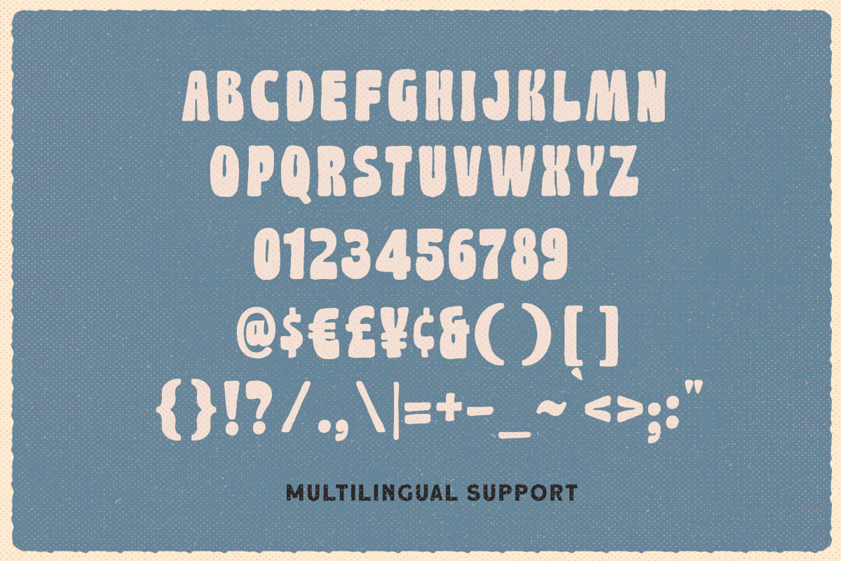 Tasty Parade Retro Font Duo, a Script Font by Letterhend Studio (Photo 8 of 12)