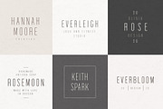 Blanche | Modern Sans Serif + Logos, a Sans Serif Font by Pink Coffie (Thumbnail 4 of 11)