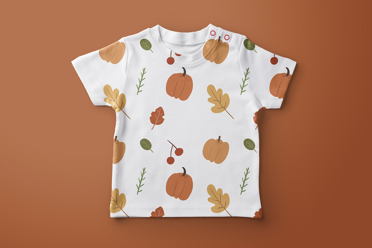 Autumn seamless pattern Vol 01, a Pattern Graphic by RizkaNurfazrina (Photo 3 of 7)