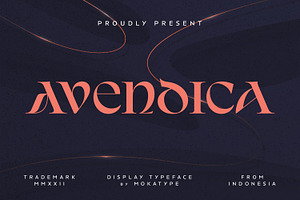 Avendica - Serif Display