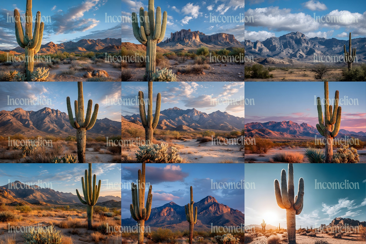 105 Desert Cactus Stock Photos, a Nature Photo by Incomelion (Photo 8 of 16)