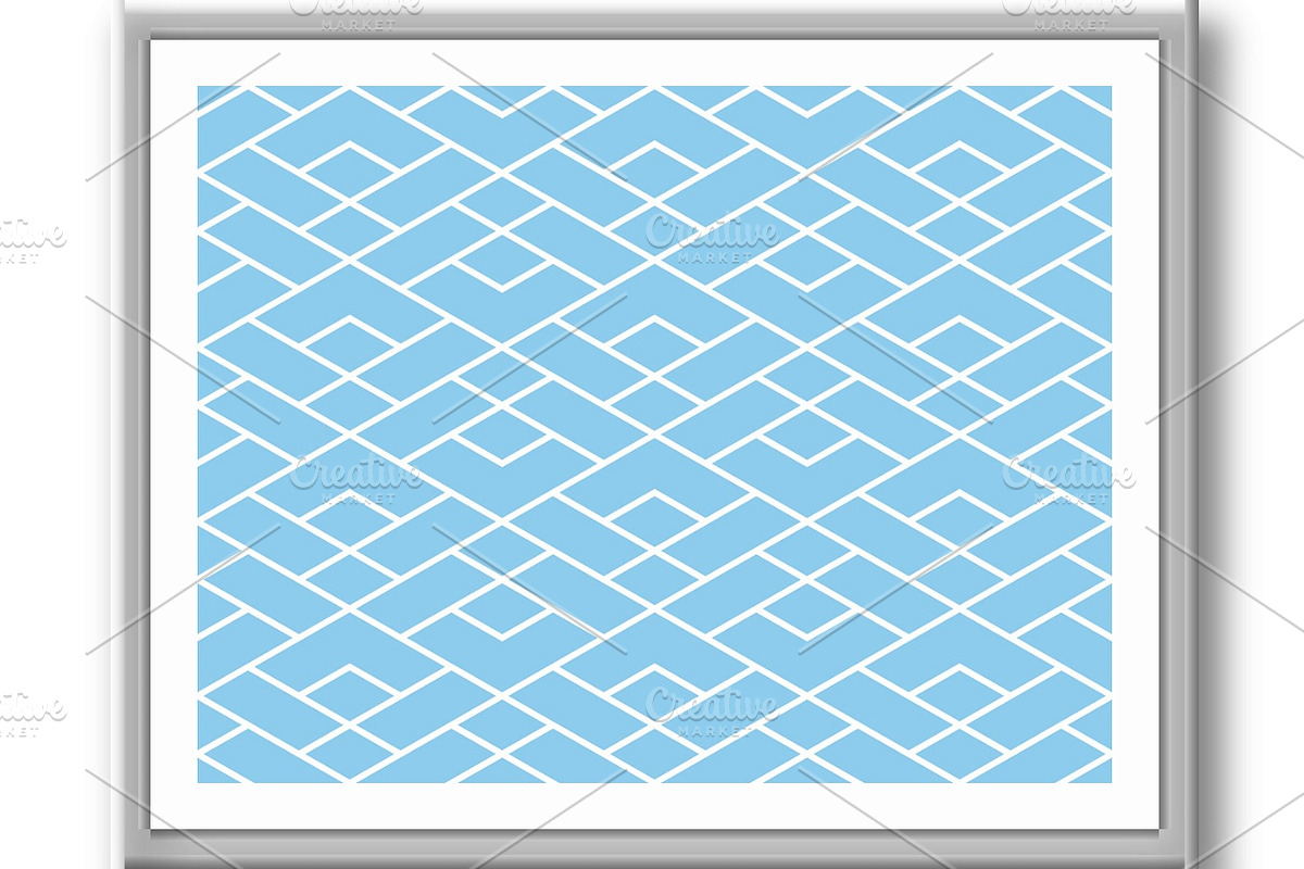 The geometric pattern with lines, a Background Graphic by RODINA (Photo 3 of 3)