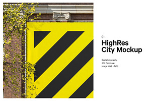 Big City Billboard Mockup