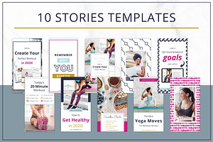 Social Media Pinterest Templates B