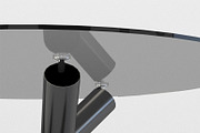 Minotti Van Dyck dining tables, a Furniture 3D Model by WidhiMuttaqien (Thumbnail 5 of 12)