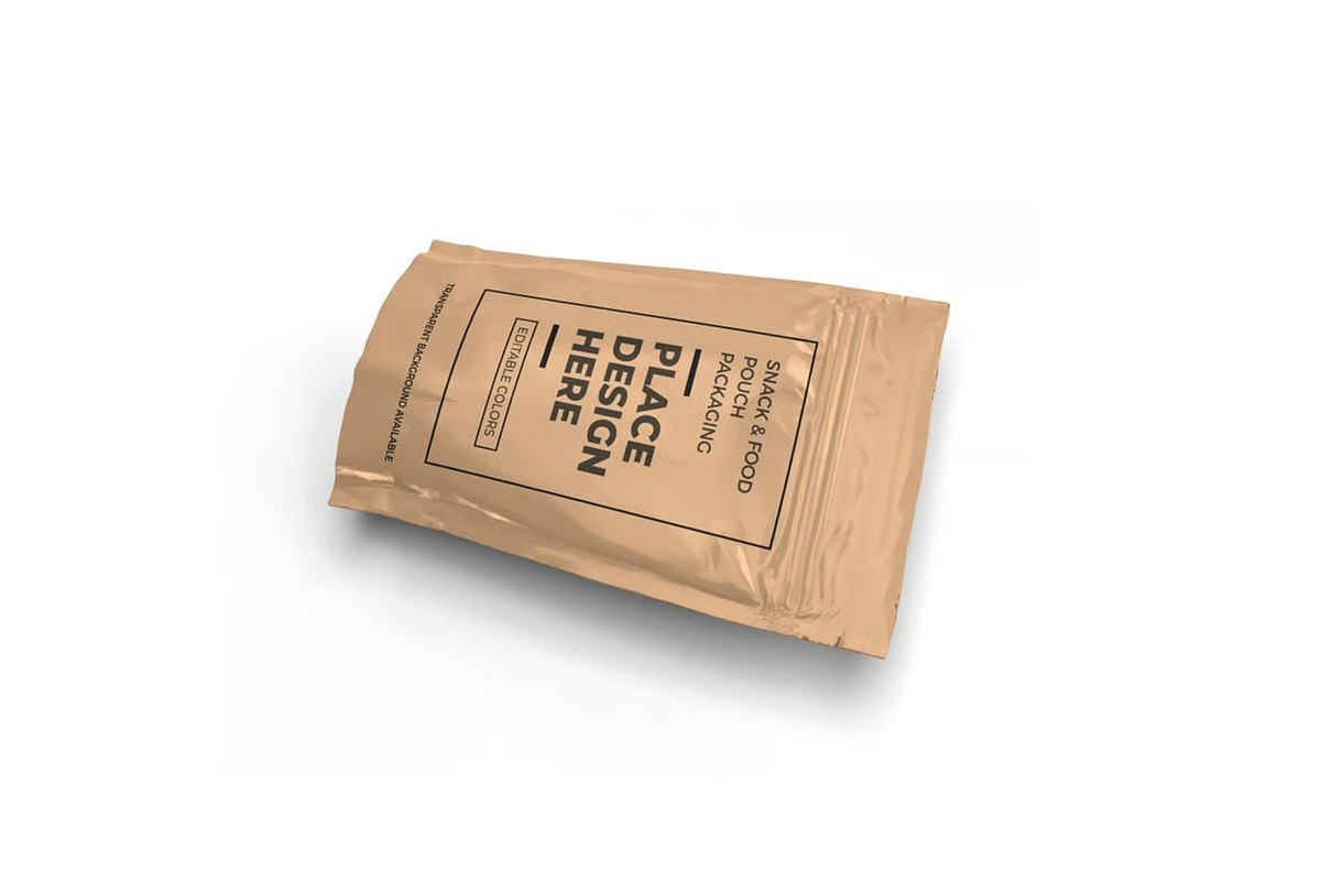 Food Pouch Packaging Mockup Template, a Packaging Mockup by DesignRushMarket (Photo 11 of 11)