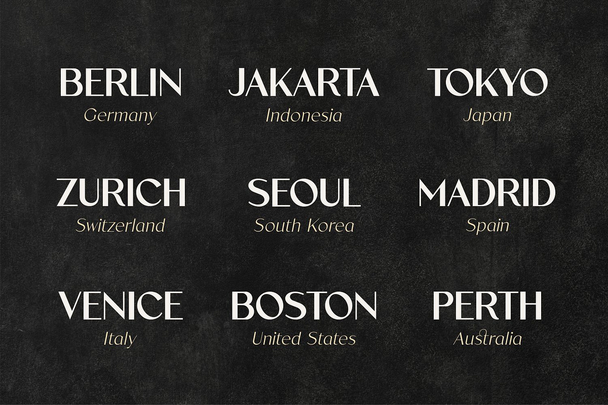 Existo Font Family, a Sans Serif Font by Asenbayu (Photo 8 of 15)