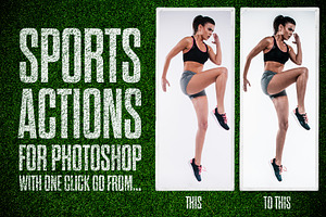 Sports Actions For Photoshop