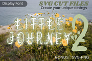 Little Journey2, SVG font, a Font by Tattoo Worker Studio (Thumbnail 1 of 4)