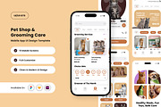 Fuzzy Twon – Pet Grooming App Design, an App Template by twinstd (Thumbnail 1 of 5)