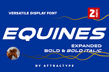 Equines Expanded Bold & Italic Pack
