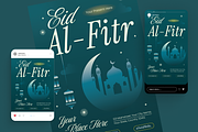 Eid Al Fitr - Flyer Set, a Flyer Template by Annora Studio (Thumbnail 3 of 6)