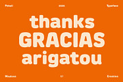 Pebull Playful Rounded Display Font, a Sans Serif Font by Maulana Creative (Thumbnail 7 of 7)