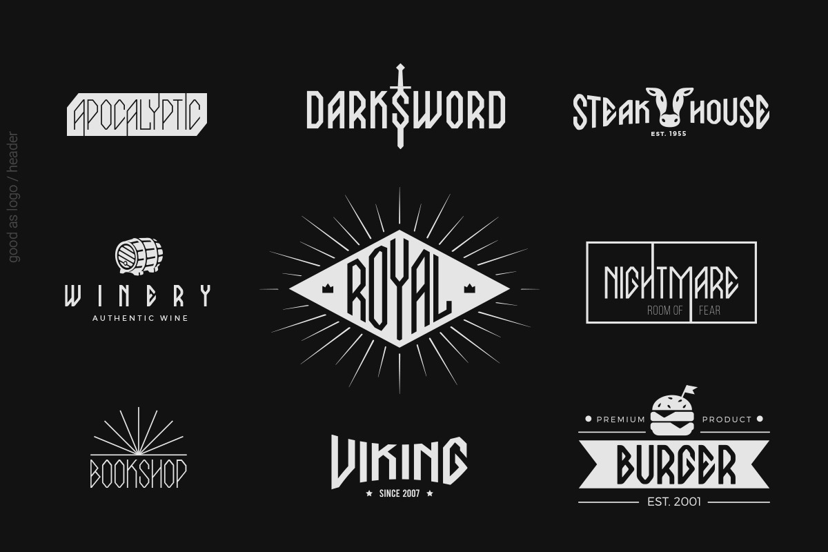 DarkSword Font, a Sans Serif Font by Sentavio (Photo 7 of 8)