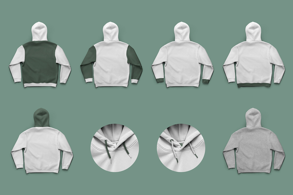 4 Mockups Unisex Oversize Hoodie, a Hoody Mockup by Grow Design Craft Studio (Photo 3 of 7)