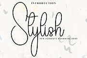 Stylish, a Serif Font by FreshTypeINK (Thumbnail 1 of 8)