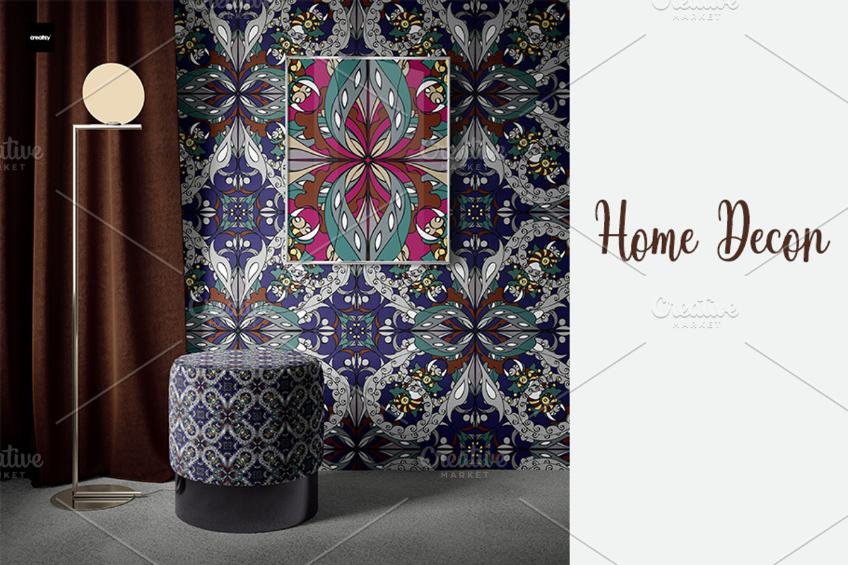 Arabesque seamless vector pattern, a Pattern Graphic by ilustrinna (Photo 8 of 8)