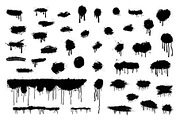 Spray Paint Art Set, a Texture Illustration by Vectorwins Premium Shop (Thumbnail 2 of 4)