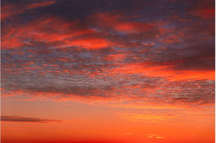 Sunset Cloudy Sky With Clouds, a Nature Photo by Our Amazing World