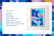 Jewelled Tones Abstract Backgrounds, a Texture Graphic by Carla Fern Designs (Thumbnail 5 of 9)
