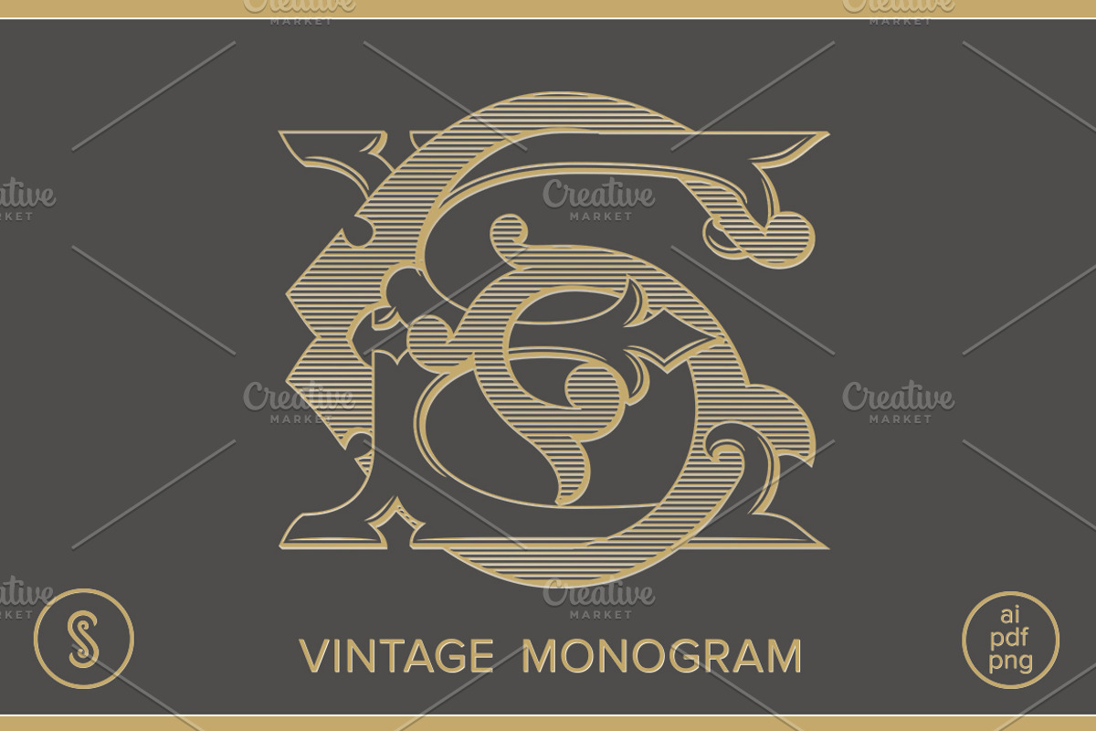 EG Monogram GE Monogram, a Branding & Logo Template by Shuler Studio (Photo 1 of 6)