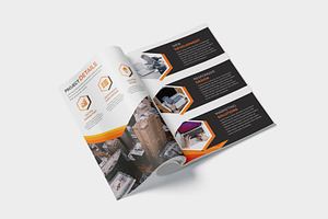 Modern Annual Report Template Design