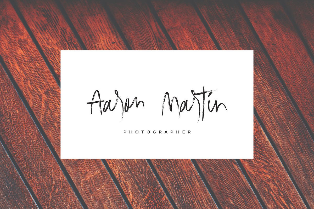 Mover // A Brush Pen Font preview 5