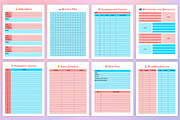 Mom Planner Canva, a Print Template by Designmela01 (Thumbnail 8 of 8)